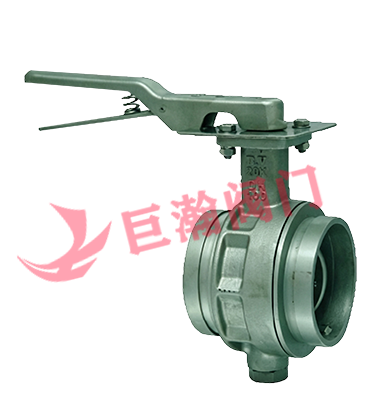 手柄式不锈钢沟槽式蝶阀